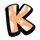 bunny and clyde k symbol icon