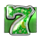 bunny hunt 7s 7 green symbol icon