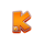burglar trio k symbol icon