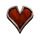 buried by night heart symbol icon