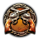 buried by night revolver symbol icon
