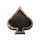 buried by night spade symbol icon