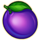 burning aces jackpot plum symbol icon