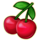 burning aces jackpot slot cherry symbol icon