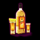 burning chilli drinks symbol icon