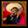burning chilli man symbol icon