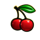 burning coins 20 cherry symbol icon