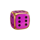 burning coins 20 dice six symbol icon