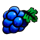 burning coins 40 grapes symbol icon