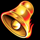 burning desire bell symbol icon