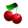 burning fruits cherry symbol icon