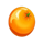 burning fruits orange symbol icon