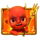 burning hell baby devil symbol icon