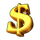 burning hot 6 reels dollar scatter symbol icon