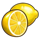 burning hot 6 reels lemon symbol icon