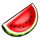 burning hot 6 reels melon symbol icon