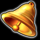 burning hot extreme clover chance bell symbol icon