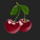 burning ice cherry symbol icon