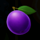 burning slots 100 prune symbol icon