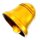 burning spins 243 bell symbol icon