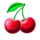 burning spins 243 cherry symbol icon