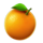 burning spins 243 orange symbol icon