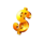 bursting crowns 5 dollar symbol icon