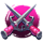 bushi bunny pink daggers symbol icon