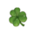 butterfly blossom clover symbol icon