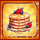 cafe 50s pie symbol icon