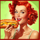 cafe 50s redhair symbol icon