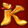 caishen riches k symbol icon