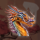 caishens treasure dragon symbol icon