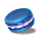 cakes of fortune cream cookie blue symbol icon