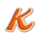 candy carnival k symbol icon
