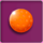 candy cash orange candy symbol icon