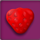 candy cash strawberry symbol icon