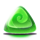 candy coins triangle symbol icon