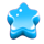 candy holidays star symbol icon