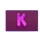candy monsters k symbol icon