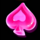 candy paradise spade symbol icon