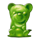 candy party gummy bear symbol icon