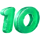 candy pop oranje jackpot 10 symbol icon