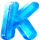 candy pop oranje jackpot k symbol icon