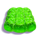 candy stash deluxe green jelly symbol icon