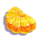 candy stash deluxe orange candy symbol icon