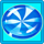 candyfinity blue candy symbol icon