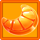 candyfinity orange candy symbol icon