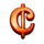 capital gains cent symbol icon