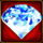 capital gains diamond symbol icon
